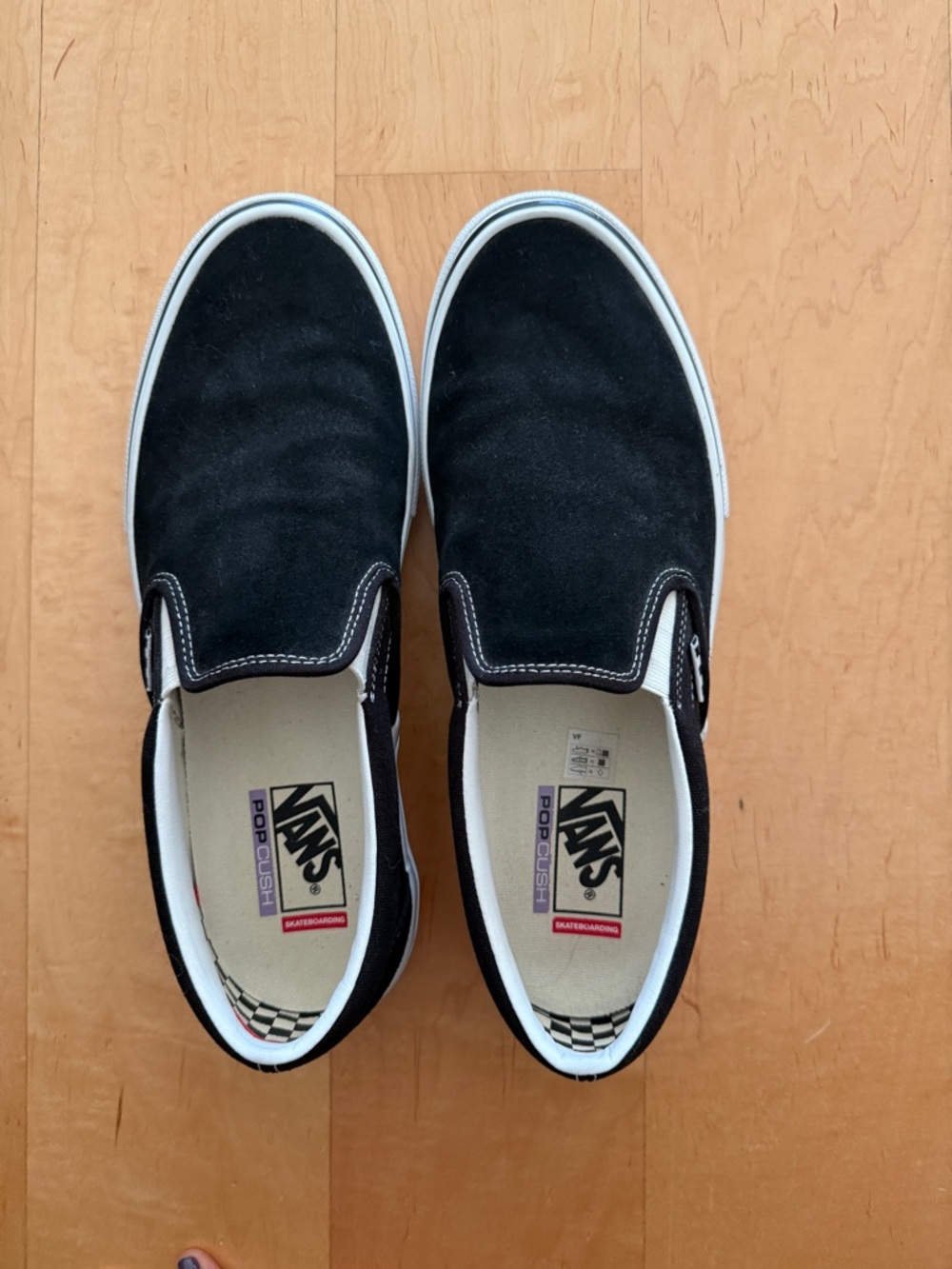 Vans Black Slip-On Men’s size 12
